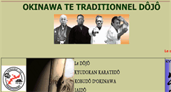 Desktop Screenshot of okinawa-te.org
